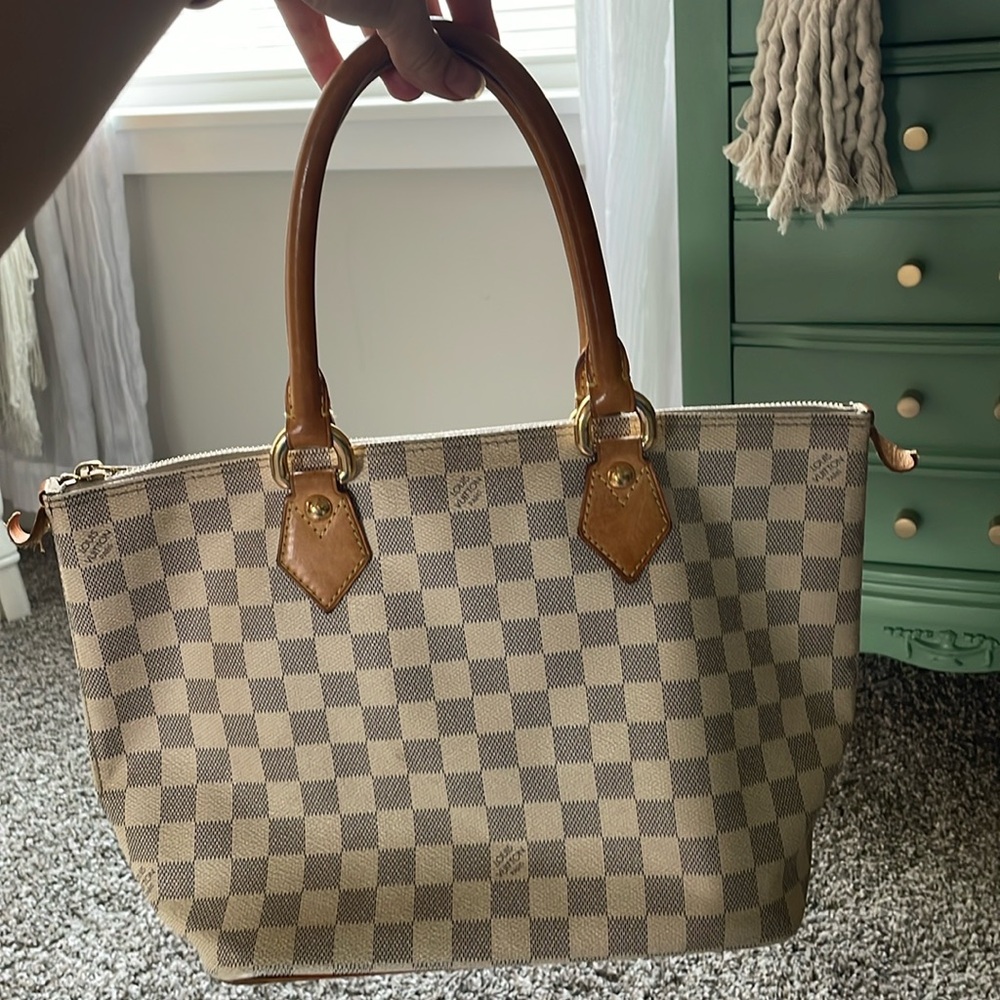 Louis Vuitton Damier Azur Saleya PM purse!
